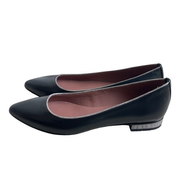 SUMMIT by White Mountain Women’s Flat Pointed Toe Leather Size EU 38 US 7.5 - Picture 3 of 9